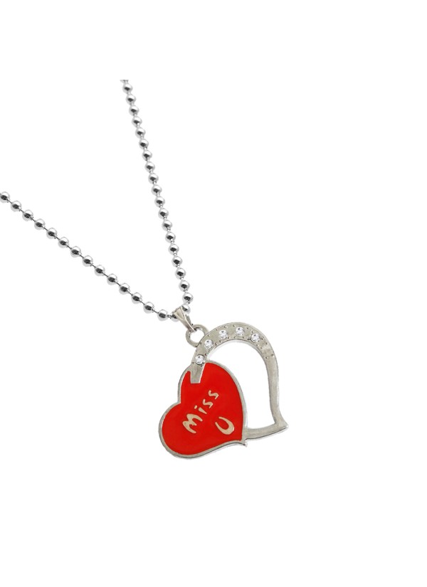 Valentines Special Miss U Pendant by Menjewell 